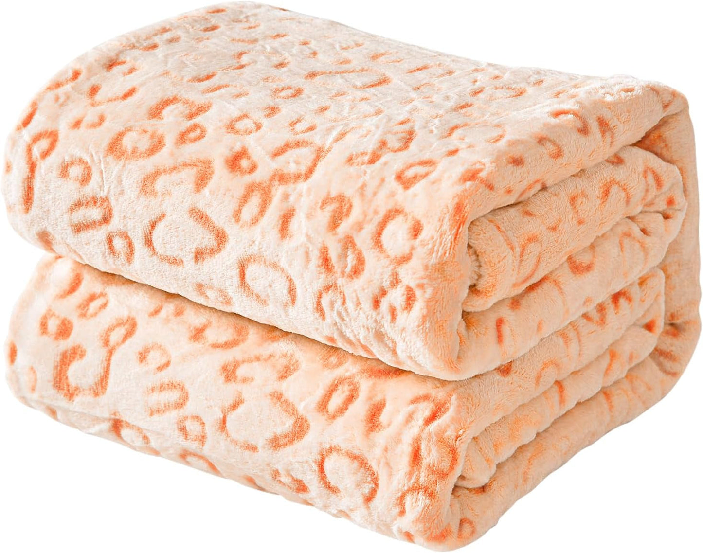 FY FIBER HOUSE Plaid in pile di flanella Coperta in microfibra con stampa ghepardo 3D 228 x 274 cm Trapunte e trapunte viola Naty Shop Stampa leopardata arancione 60"X80"