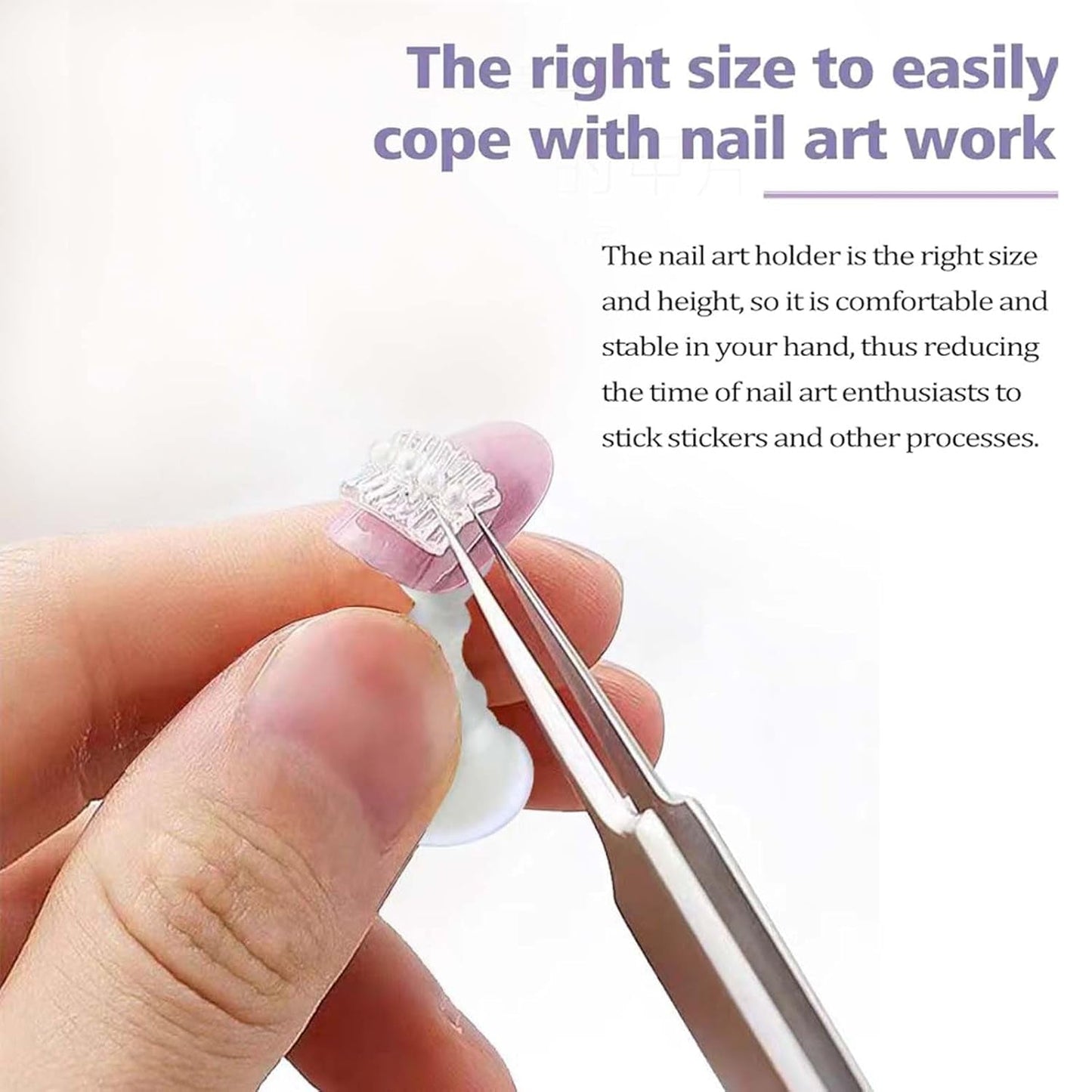 Set Nail Design - Mano da allenamento premium per unghie in gel, accessori per unghie e set per unghie artificiali - Set versatile per unghie in gel fai-da-te e accessori per nail art