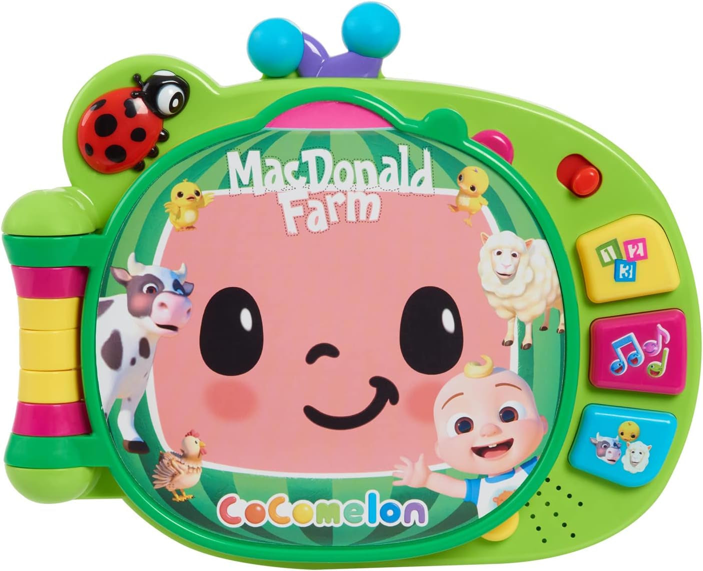 CoComelon , libro didattico J.J, funzioni didattiche ed elettronica, giocattolo per bambini a partire da 18 mesi, CCM10 (versione francese) Bebe Toys Naty Shop