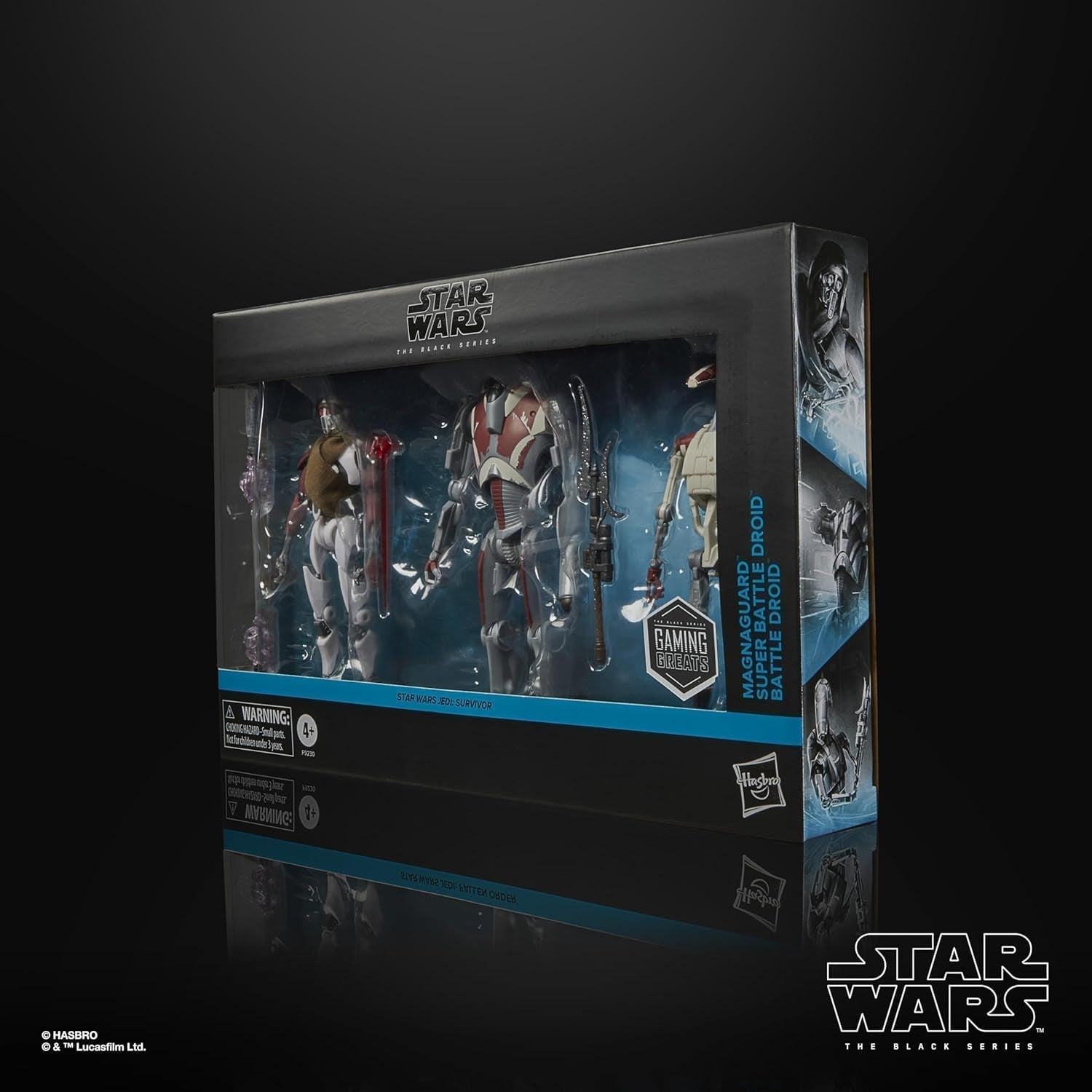 Star Wars Black Series Magna Raider, Super Battle Droid, Jedi Battle Droid: Survivor Action Figures Confezione da 3, Scala 15 cm Action Figure Naty Shop