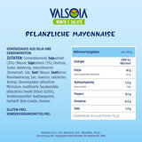 Maionese Vegetale alla Soia Senza Uova, Ideale per Vegani e Vegetariani, Versatile in Cucina, 4 x 150ml