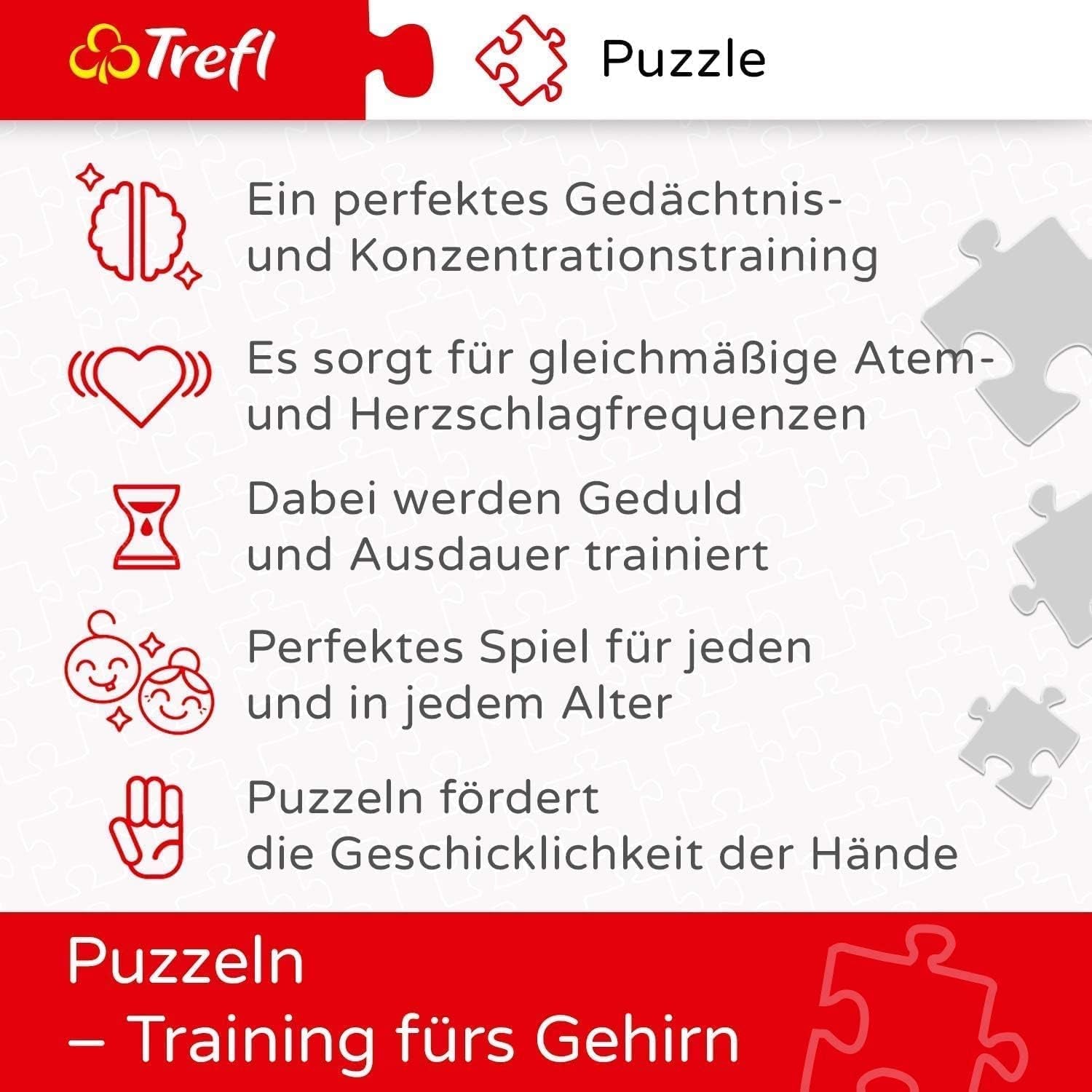 Trefl TR27119 Funny Dog Portraits II 2000 pezzi, qualità premium, per adulti e bambini dai 12 anni Puzzle, Puzzle colorato Naty Shop