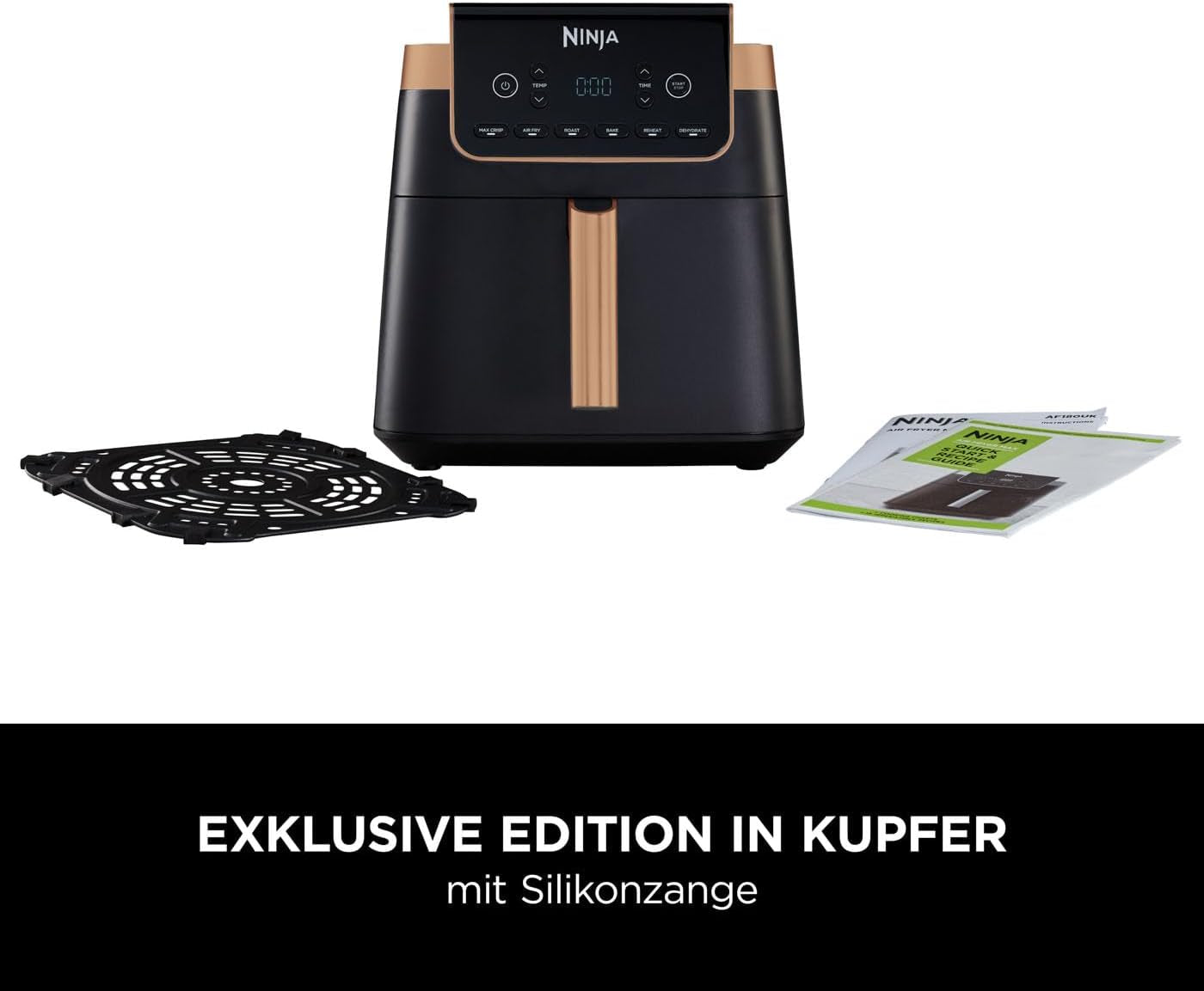 Friggitrice ad aria Ninja MAX PRO AF180EUCP, 6,2 litri, senza olio Naty Shop Appliances