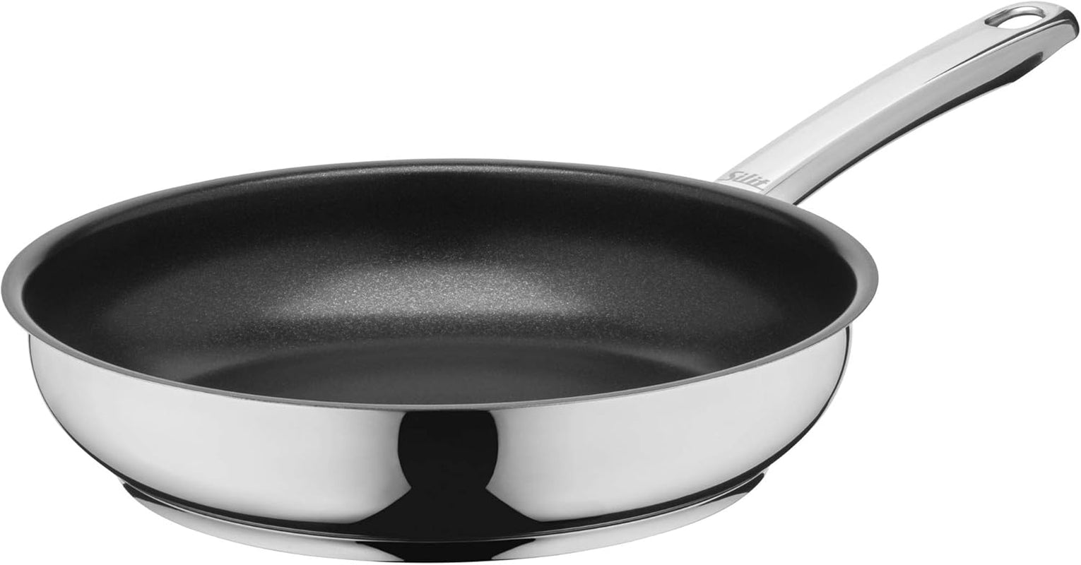Pentola a induzione Silit Calabria, manico in acciaio inox, resistente al forno Pentole e Padelle Naty Shop Padella 24 Cm