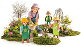 LECHUZA Gardener 2021 - Girasole (62,5 cm), Verde/Azzurro