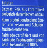 Davert Riso Basmati biologico in buste da cucina, 2 buste, 250g