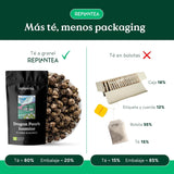 Tè biologico Jasmin Dragon Pearls (100 g) | Tè verde premium sotto forma di perle di gelsomino arrotolate a mano | Specialità di tè dal delicato aroma di fiori | RIPIANTARE