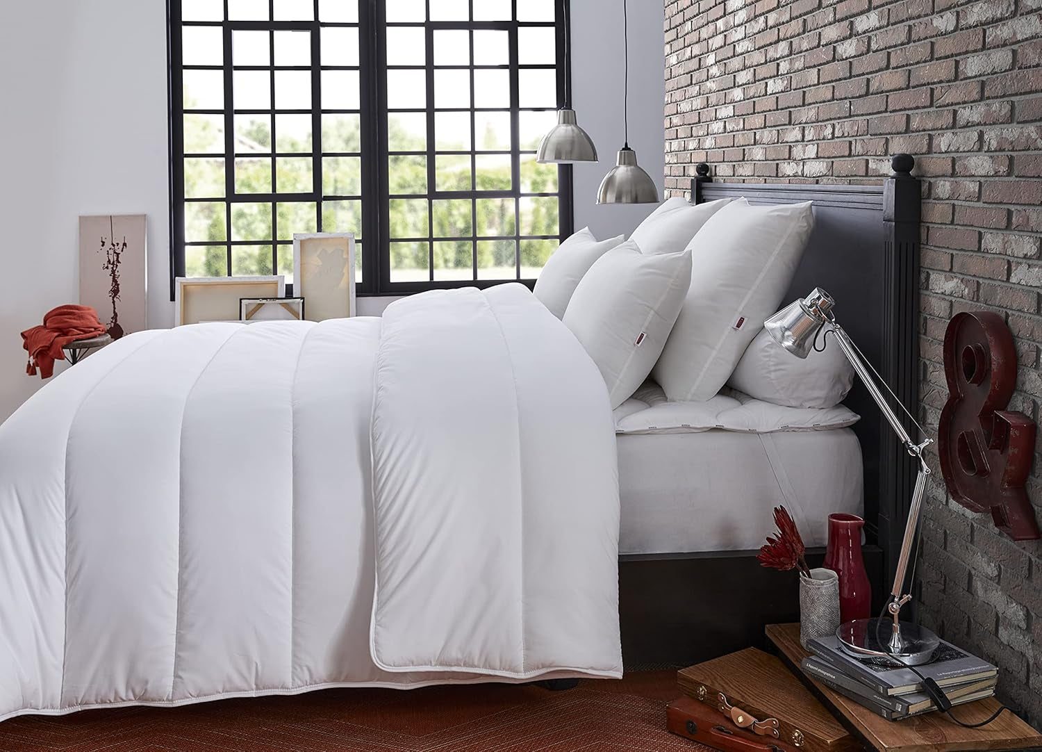 Dodo L Trapunta, Temperata, Ecologica, 240 X 260 L, Letto matrimoniale | Trapunta New York, Soft, Pelle pesca, Lavabile in lavatrice a 40 °C Trapunte e trapunte Naty Shop