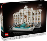 LEGO Architecture Fontana di Trevi - Modello di un punto di riferimento a Roma con sculture di Minifigure - pezzo da collezione per ufficio e soggiorno - regalo per adulti e amanti dell'architettura 21062 Set da costruzione Besuche den LEGO-Store