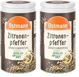 Ostmann Gewürze - Zitronenpfeffer Gewürzzubereitung | Per condimenti per insalate, salse e piatti di pesce 40 g in Der Streudose