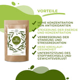 Tè Matcha giapponese, qualità premium, in polvere. 100% naturale. Riduttore di tè verde, potente disintossicante e antiossidante. Matcha puramente coltivato - Origine: Giappone (100 g)