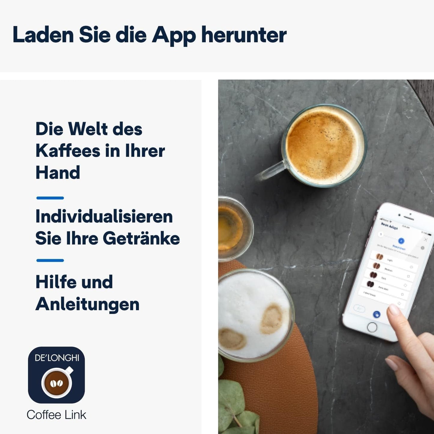 De'Longhi Dinamica Plus ECAM 370.70.B Macchina per caffè espresso completamente automatica con sistema LatteCrema, cappuccino ed espresso, touch screen a colori TFT da 3,5 pollici e controllo app, funzione caffè, nero