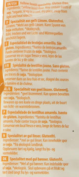 Penne Di Lenticchie Gialle, Confezione da 12 (12 x 250g)