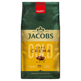 Jacobs Expert Roast Cafe Crema Gold, Caffè in grani interi (4 x 1 kg)