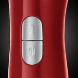 Russell Hobbs Stabmixer [3-In-1: Pürierstab/Zerkleinerer, Mixer- & Schneebesenaufsatz] Desire Rot (senza Bpa e Spülmaschinenfestes Zubehör, Für Smoothie, Suppen Saucen, Joghurt Babynahrung) 24700-56 Kitchen Naty Shop