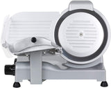 90018 Luxury 22 GS, affettatrice elettrica, alluminio, argento/nero Affettatrici e Affettatrici Naty Shop