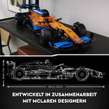 Lego Technic Auto da corsa Mclaren di Formula 1 - Modello F1 per adulti con motore V6 e sterzo - Regalo per appassionati di sport motoristici e collezionisti - 42141 Set di costruzione Besuche den LEGO-Store