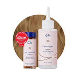 Set Colore Permanente Per Capelli Copertura Del Grigio Al 100% Colorazione Domestica 0% Ammoniaca Tinture Per Capelli Tinture Per Capelli Multidimensionali Tinture Per Capelli Professionali Naty Shop Tintura Per Capelli Biondo Medio 8N