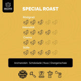 KING'S COFFEE - SPECIAL ROAST - 1 kg Barista Premium Espresso in grani - Caffè a bassa acidità - Tostatura in piccoli lotti in Italia - La migliore miscela Arabica-Robusta per macchine completamente automatiche e portafiltro