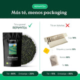 Tè verde giapponese Gyokuro biologico (100 g) | Tè sfuso premium | Gusto umami raffinato e dolcezza delicata | RIPIANTARE
