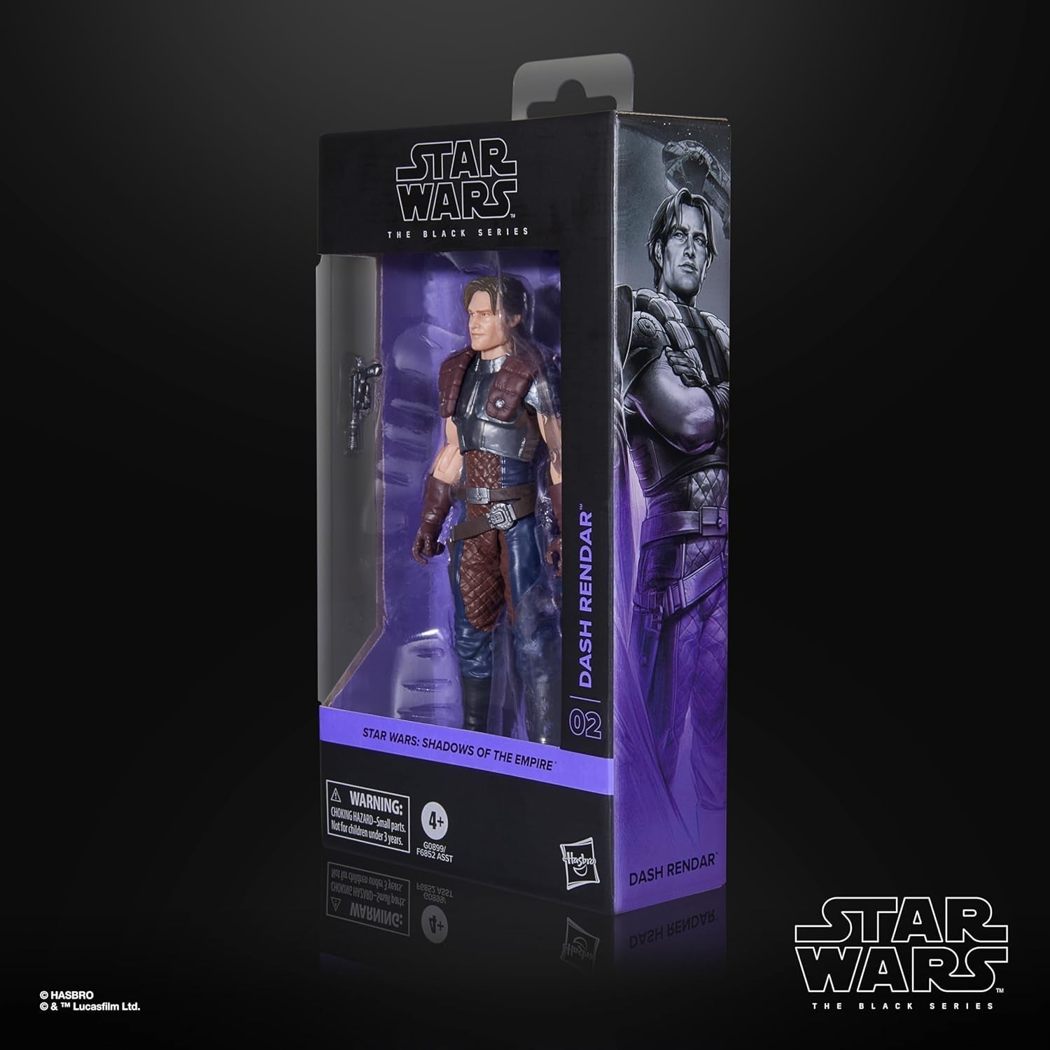 Star Wars Black Series Dash Rendar, Star Wars: Shadows of the Empire Figura da collezione (15 cm) Action figures Naty Shop