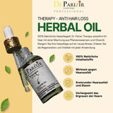 Siero anticaduta Dr Parixir - Soluzione efficace con olio d'oliva e rosmarino, 30 ml | Riduce la caduta dei capelli e rinforza le radici dei capelli Naty Shop Hair Care