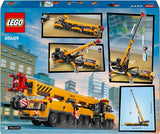 LEGO City Gru mobile da costruzione Giocattolo da costruzione per ragazzi e ragazze Regalo creativo per bambini Braccio lungo estensibile 4 Minifigure di operaio edile per giochi di ruolo 60409 Set da costruzione Besuche den LEGO-Store