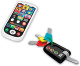 My Duo High-Tech Phone + Key - Un telefono e una chiave molto realistici. - Giocattolo per molteplici progetti di apprendimento a partire da 12 mesi Bebe Naty Shop Toys