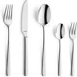 Set di posate Amefa Satina in 60 pezzi, per 12 persone, cucina sicura Naty Shop Fresh 30-Teilig