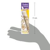 Günthart Backdecor 25 g Zucchero con lettere ORO Per tutti i dolci dal colore dorato In zucchero per bellissime lettere e disegni, 1 confezione (25 g)