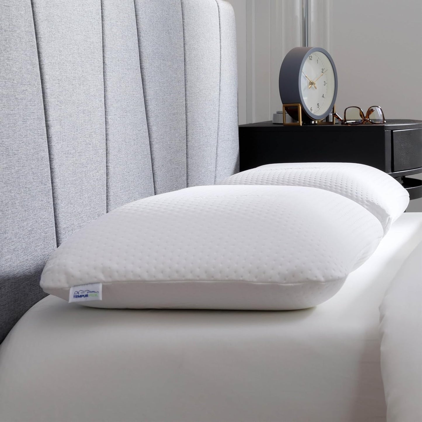 Cuscino Symphony TEMPUR-PEDIC In memory foam, Lussuoso, Morbido, Standard, Bianco Cuscini standard Naty Shop 2018