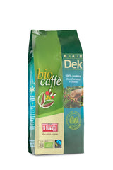 Caffè Haiti Roma caffè decaffeinato biologico in grani, 100% Arabica, certificato Fairtrade, qualità biologica, confezione da 2 x 500g