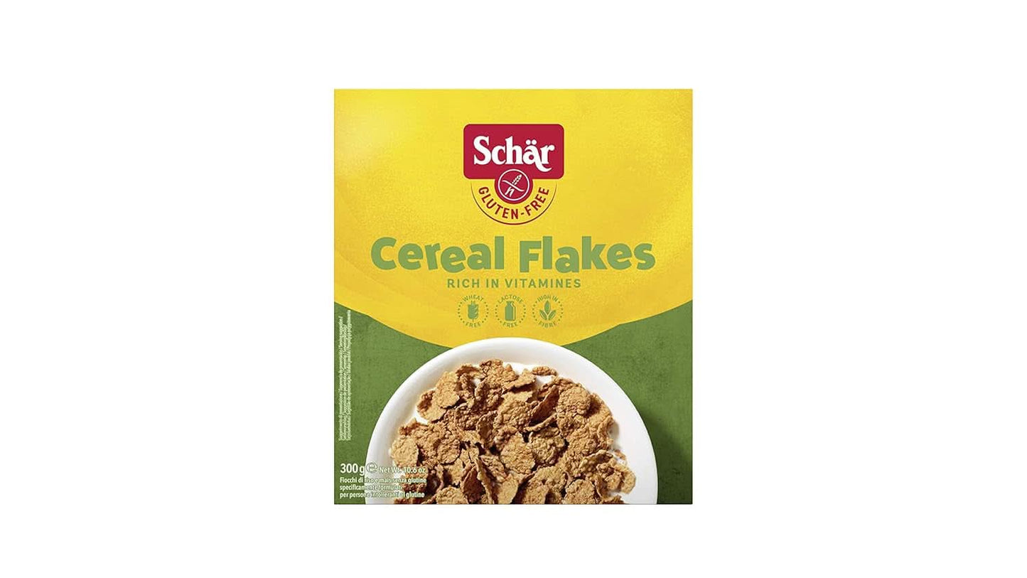 Fiocchi di cereali senza glutine 300 grammi, confezione da 8 Cereale Naty Shop
