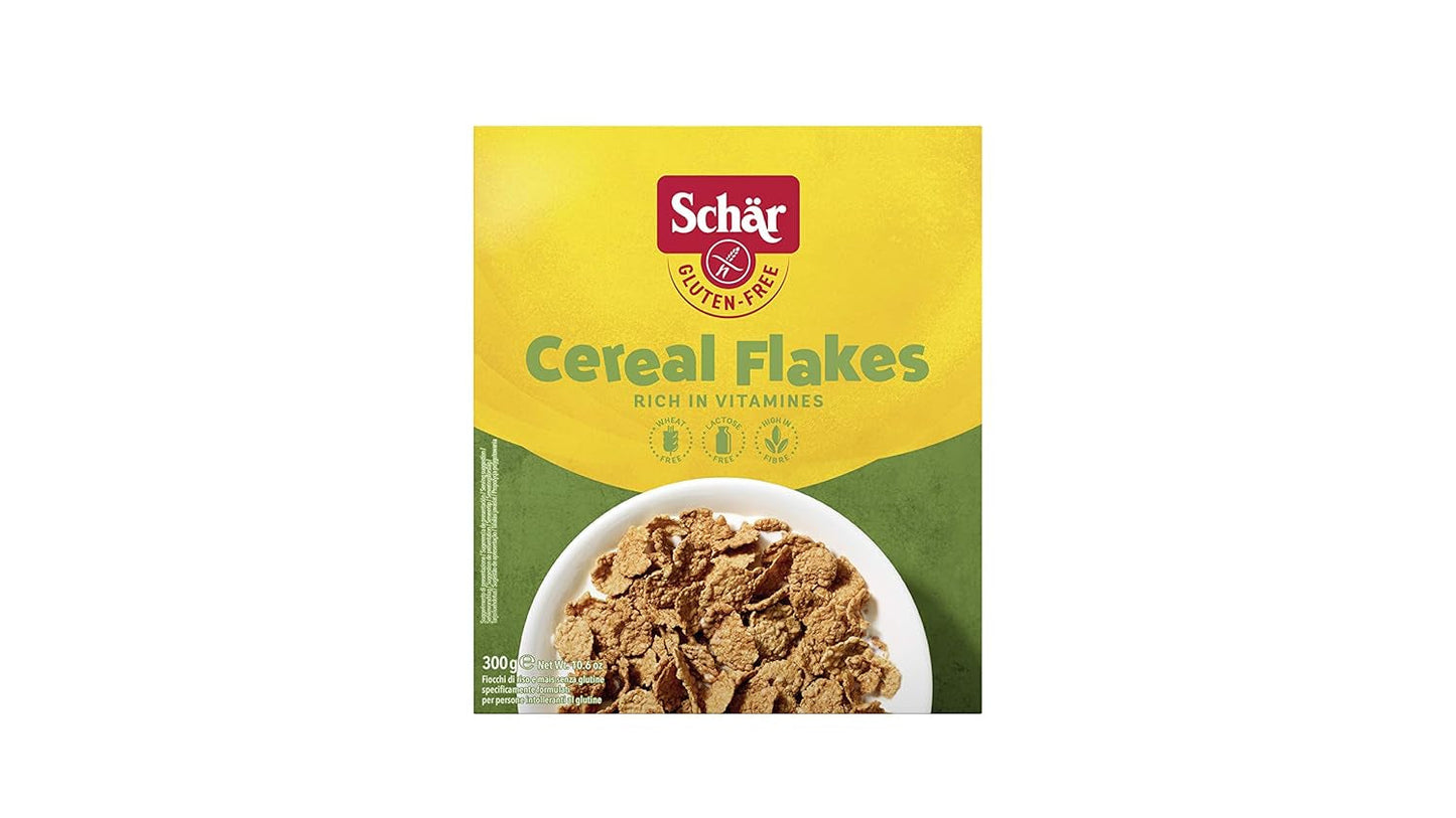 Fiocchi di cereali senza glutine 300g, confezione da 8
