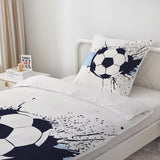 Biancheria letto per ragazzi, calcio, microfibra poliestere Biancheria letto - bambini Naty Shop