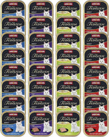 animonda Vom Feinsten Adult Fish & Meat Variety (32 x 100 g), cibo umido per gatti adulti, cibo per gatti senza cereali e senza zucchero, polpette fini in pezzi