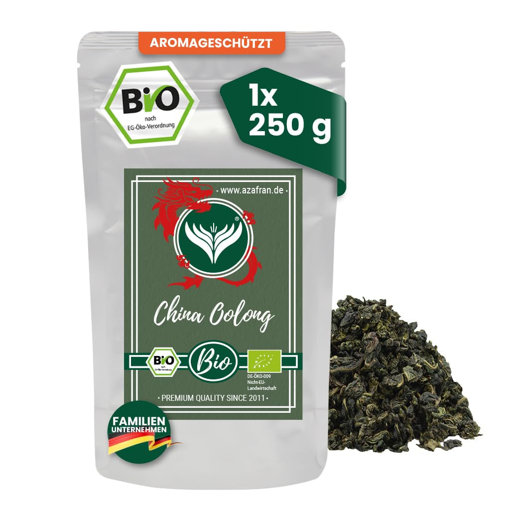 Tè Oolong BIO Azafran China Floreale Ti Kuan Yin 250 g