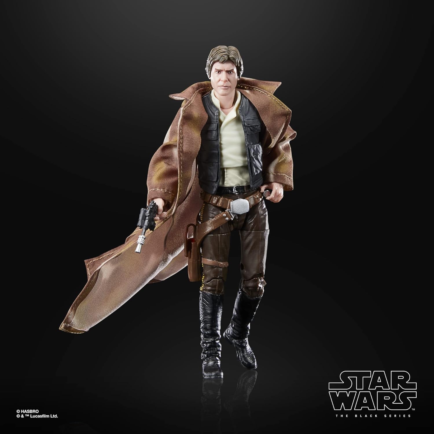 Star Wars Black Series Han Solo, Action Figure Alta 15 Cm Zu Wars: Il Ritorno del Cavaliere Jedi Action figures Naty Shop
