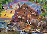 Puzzle per bambini Ravensburger - 10038 Unterwegs Mit Der Arche - Puzzle dell'Arca di Noè per bambini dai 7 anni, con 150 pezzi in formato XXL Puzzle Naty Shop