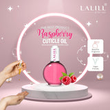 LALILL Olio per cuticole per unghie 75Ml - Himbeere Nagelpflegeöl - Nagelöl Pflege Für Nägel Nagelhaut - SPA Maniküre Naildesign Hände - Vegan - Con pipetta