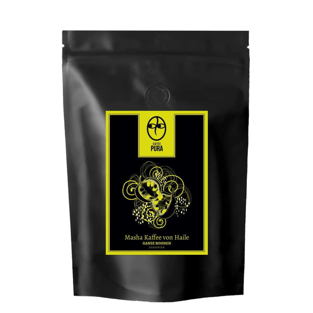 Caffè Masha di Haile-bio, chicchi di caffè interi 500 g