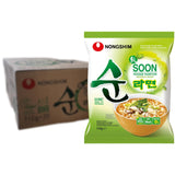 Nong Shim - Tazza istantanea Nudeln Soup Soon Veggie - Confezione multipla (12 X 67 GR)