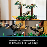 LEGO Star Wars Inseguimento su Endor 75353 - Set diorama, Il ritorno dello Jedi con Luke Skywalker, Principessa Leila e Scout Trooper e Speeder Bikes, Set di costruzione per il 40° anniversario Acquista dal negozio LEGO