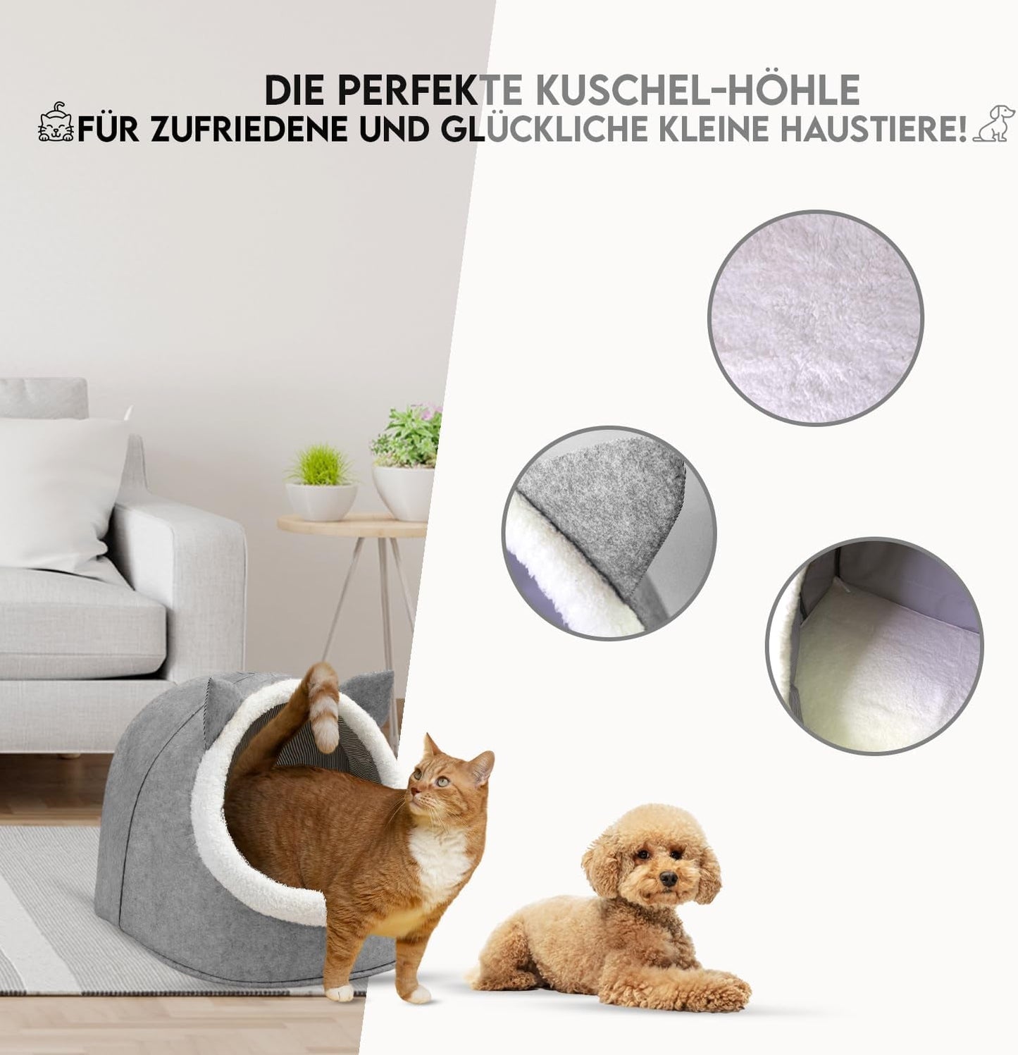 Coperte e Arredi, Animali Domestici, Grotte e Casette, Gatti, Letti per gatti, Gatti - Letti, materassi