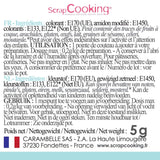 Scrapcooking, colorante alimentare in polvere, blu pastello, 5 grammi Naty Shop