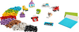 Set creativo LEGO Classic per costruire e giocare - set con mattoncini colorati - costruisci una casa, un cane, una macchina divertente, una tastiera di pianoforte e un arcobaleno - set artigianale per ragazzi e ragazze a partire da 5 anni Set di costruzione Besuche den LEGO-Store