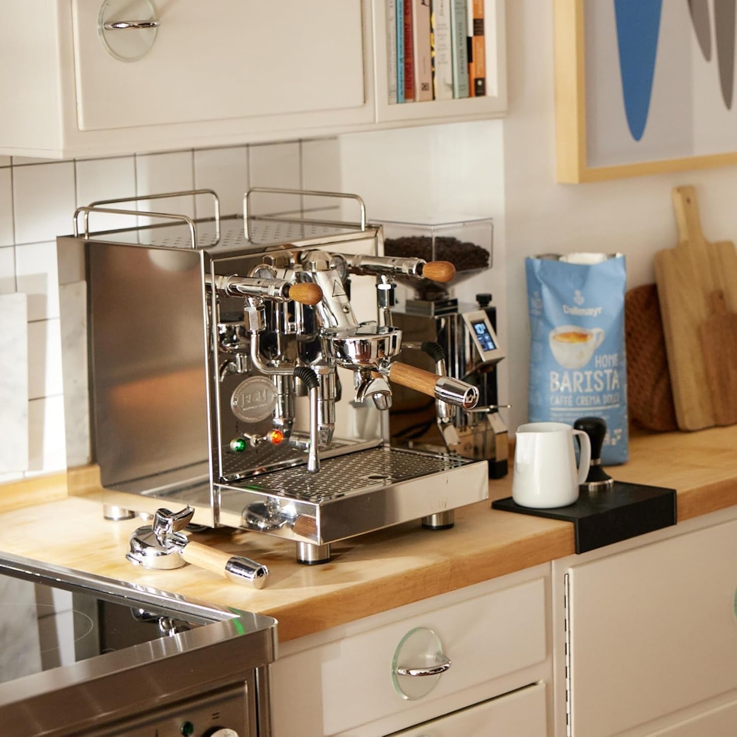 A casa Barista Caffé Crema Forte 1000g di fagioli interi