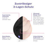 Lansinoh Coppette assorbilatte lavabili rosa chiaro e nere - 8 pezzi, Pomata per capezzoli ultra assorbente e BIO Accessori Alimentazione e Allattamento Bebe Naty Shop