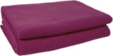 Zoeppritz Decke in Der Farbe: Rot, Aus 65% Poliestere, 35% Viscosa Hergestellt, Dimensione: 160X200 Cm, 103291-235-160X200