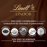Palline di cioccolato Lindor 70% cacao extra fondente | Busta da 137 g | ca. 10 palline di finissimo cioccolato fondente con ripieno scioglievole in bocca | Regalo di cioccolato | Regalo di cioccolato